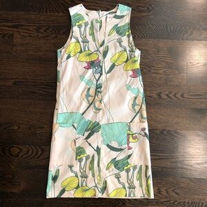 H&M Multicolor Floral Midi Dress